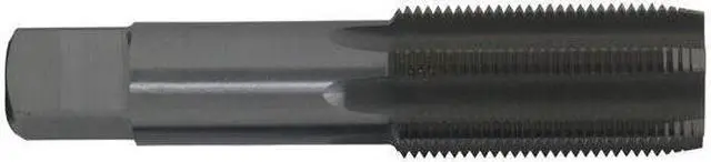 Alt view image 10 of 12 - Drill America POU1-1/4-7 1-1/4"-7" HSS Plug Tap and 1-7/64" HSS, 1/2" Shank Drill Bit, 8" Length