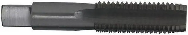 Alt view image 7 of 8 - Drill America 1-1/8"-12 HSS Plug Tap and matching 1-3/64" HSS 1/2" Shank Drill Bit in plastic pouch.