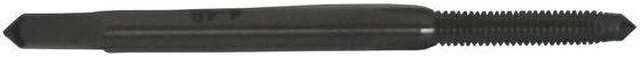 Alt view image 11 of 13 - Drill America POUM2X.4 Pouf Series M2 x .4 HSS Plug Tap and 1.60mm HSS Drill Bit in Plastic Case, Plug Chamfer, Right Hand Cut, 6" Length