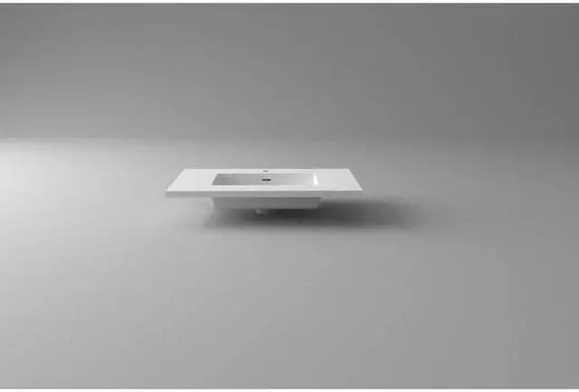 Alt view image 6 of 6 - VIVA Stone 30" Matte White - Solid Surface Countertop
