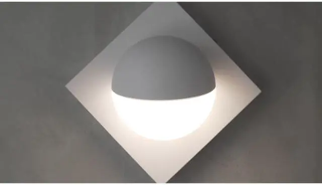 Alt view image 3 of 4 - ET2 E41326-WT Alumilux Sconce 1-Light 4.25" Wide White Wall Sconce