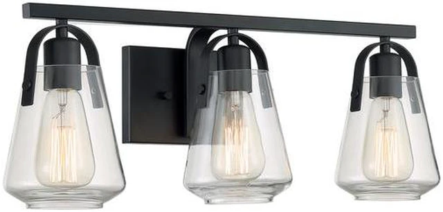 Alt view image 2 of 4 - NUVO 60/7103 Fixture, Vanity, 3-Light, Incandescent, 60W, 120V, A19, Medium