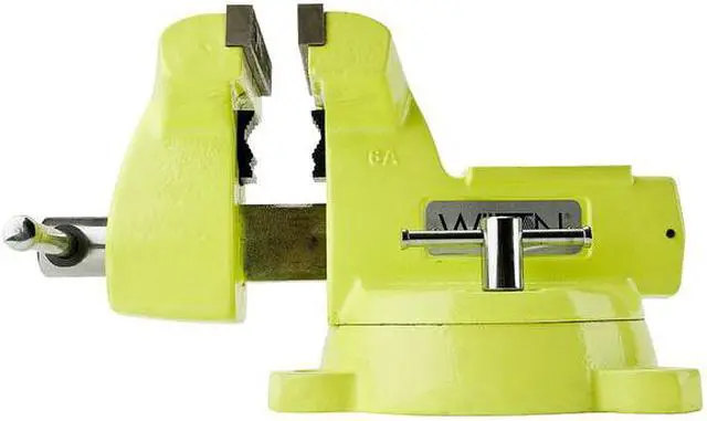 Alt view image 9 of 14 - 63187 1550, High-Visibility Safety Vise, 5 in. Jaw Width, 5-1/4 in. Jaw Opening