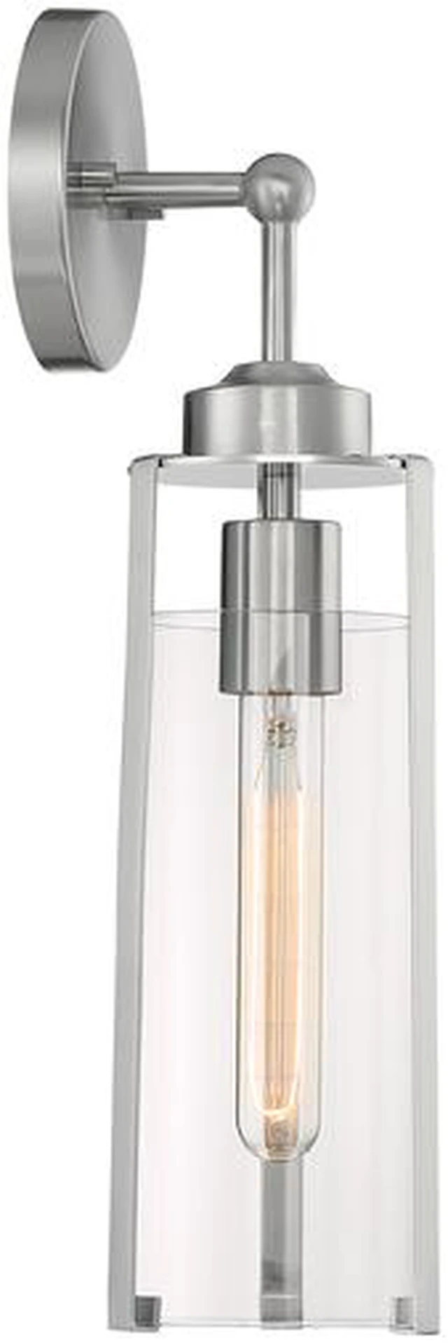 Alt view image 4 of 4 - NUVO 60/7141 Fixture, Indr Sconce, 1-Lght, Incandescent, 60W, 120V, T9, Medium