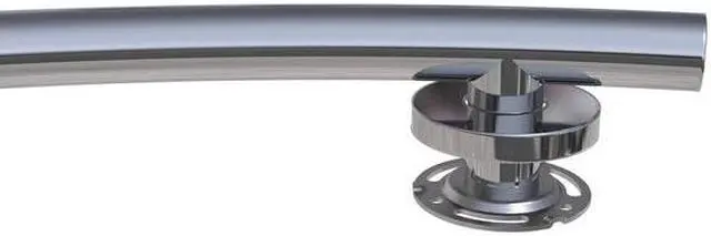 Alt view image 6 of 7 - KEENEY GB2022-24PC Wave Designer, 18 ga. Stainless Steel, Polished Chrome