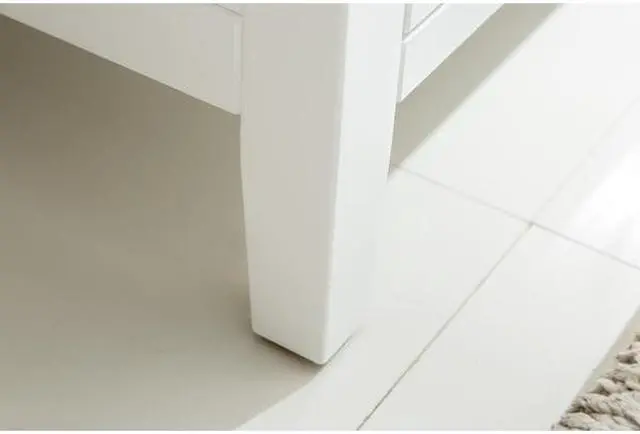 Alt view image 8 of 10 - Wimbledon - 24 - White Cabinet + Black Wood Marble Countertop