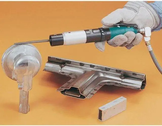 Alt view image 2 of 2 - DYNABRADE 12200 Air File,21 CFM,3400 SPM,13/32 Stroke