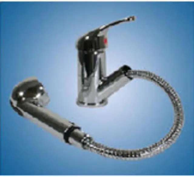 Alt view image 2 of 2 - SCANDVIK 10871 10871 Single Lever Galley Faucet w Pull-Out Sprayer,5Ft