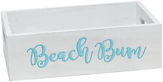 Alt view image 13 of 20 - Elegant Designs Three Piece Decorative Wood Bathroom Set, Large, Coastal/Beach  (1 Towel Holder, 1 Frame, 1 Toilet Paper Holder)