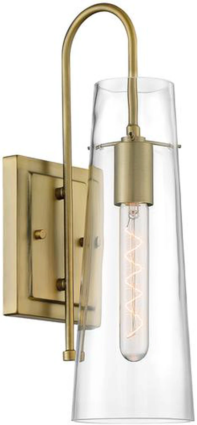 Alt view image 2 of 4 - NUVO 60/6859 Fixture, Indr Sconce, 1-Lght, Incandescent, 60W, 120V, A19, Medium