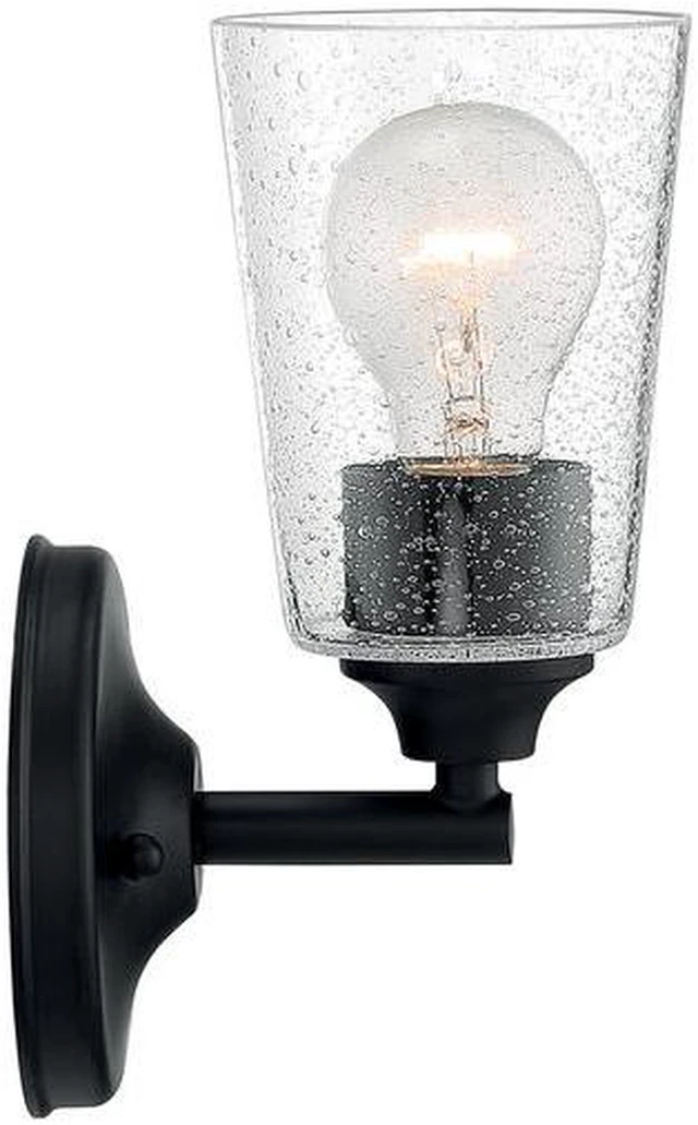Alt view image 4 of 4 - NUVO 60/7281 Fixture, Vanity, 1-Light, Incandescent, 60W, 120V, A19, Medium