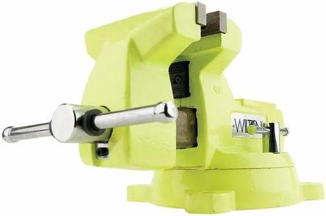 Alt view image 12 of 14 - 63187 1550, High-Visibility Safety Vise, 5 in. Jaw Width, 5-1/4 in. Jaw Opening
