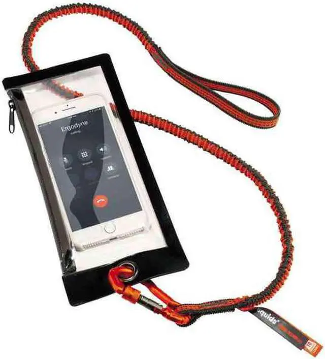 Alt view image 3 of 5 - ERGODYNE 3760P Plus Clear Phone Pouch and Trap