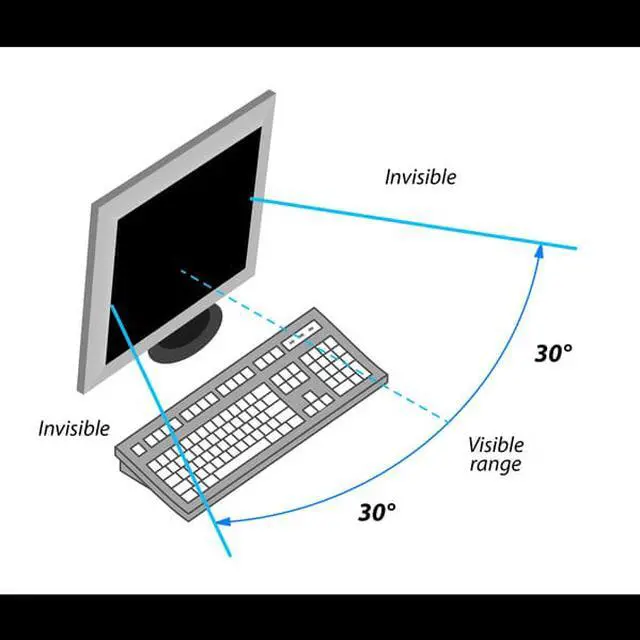 Alt view image 7 of 13 - Kantek Privacy Screen Filter Black (svl27w)