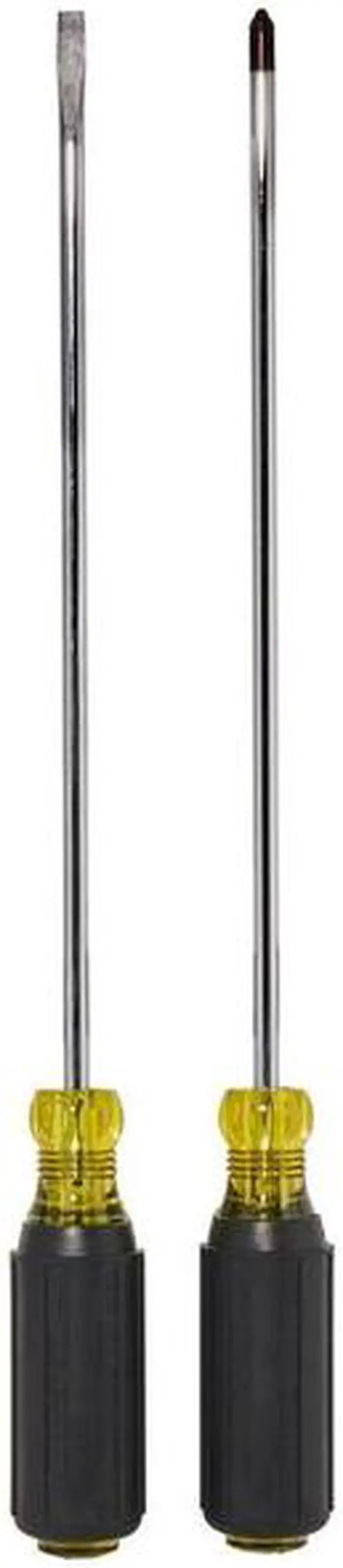 Alt view image 5 of 8 - KLEIN TOOLS 85072 Screwdriver Set,Slotted/Phillips,2 Pc
