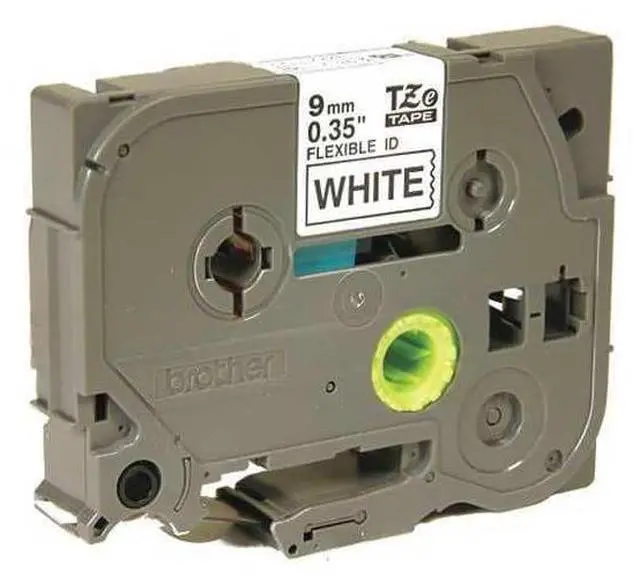 Alt view image 5 of 7 - Brother Label Tape Cartridge Black/White Wire Marking TZeFX221