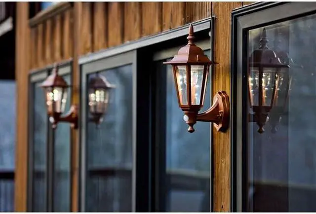 Alt view image 6 of 9 - MAXSA Innovations 46719-2PACK Battery-Powered Motion-Activated Plastic LED Wall Sconce, 2-Pack (Bronze)