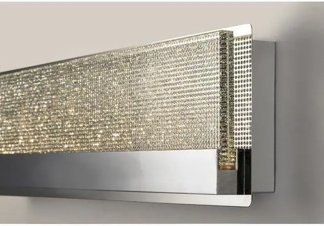 Alt view image 3 of 3 - ET2 E24604-122PC Sparkler 2-Light 2.5" Wide Polished Chrome Vanity Light