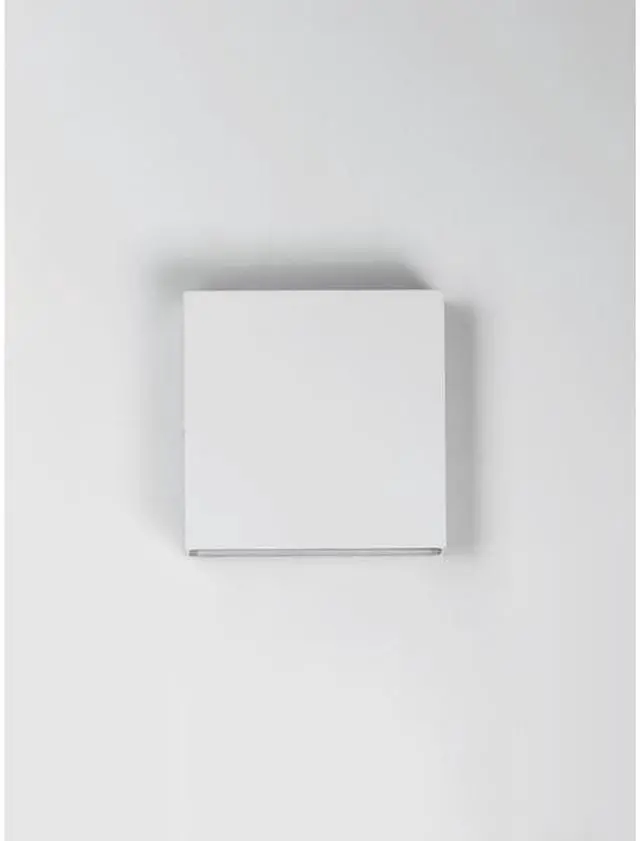 Alt view image 2 of 3 - ET2 E23212-WT Brik 2-Light 4.75" Wide White Outdoor Wall Sconce