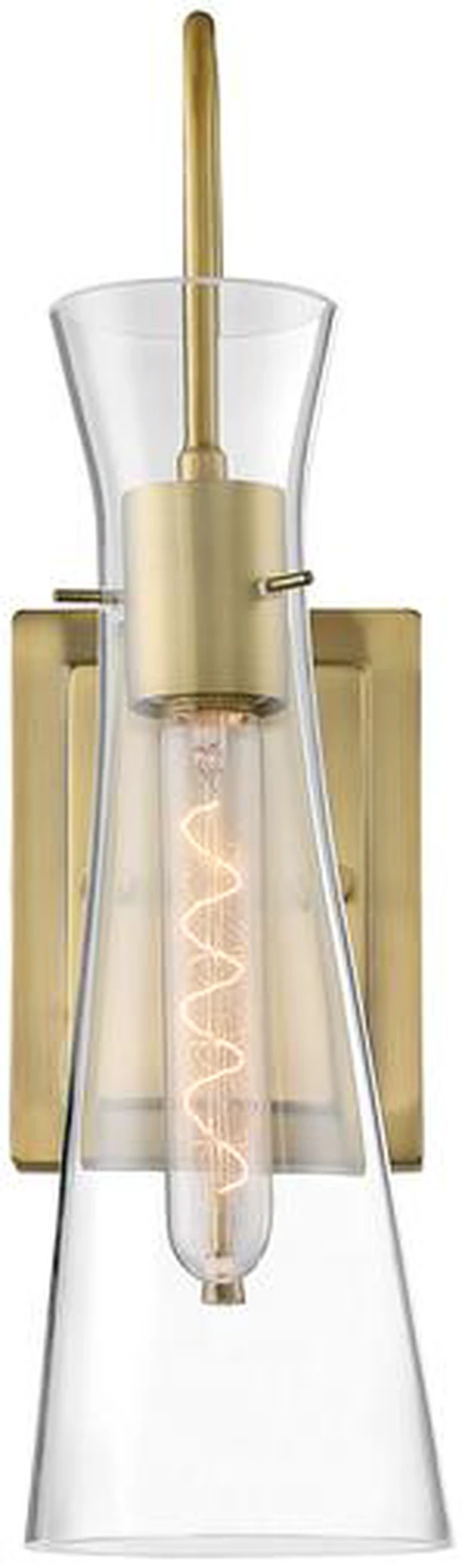 Alt view image 3 of 4 - NUVO 60/6857 Fixture, Indr Sconce, 1-Lght, Incandescent, 60W, 120V, T9, Medium