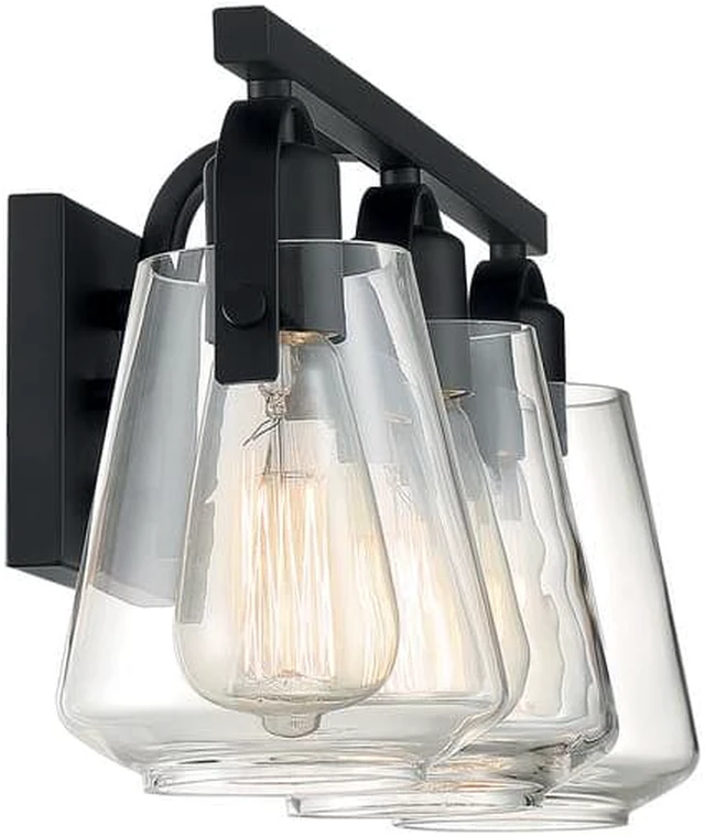 Alt view image 4 of 4 - NUVO 60/7103 Fixture, Vanity, 3-Light, Incandescent, 60W, 120V, A19, Medium