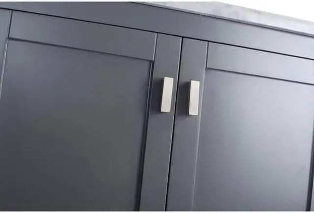 Alt view image 6 of 10 - Wilson 30 - Grey Cabinet + White Quartz Countertop