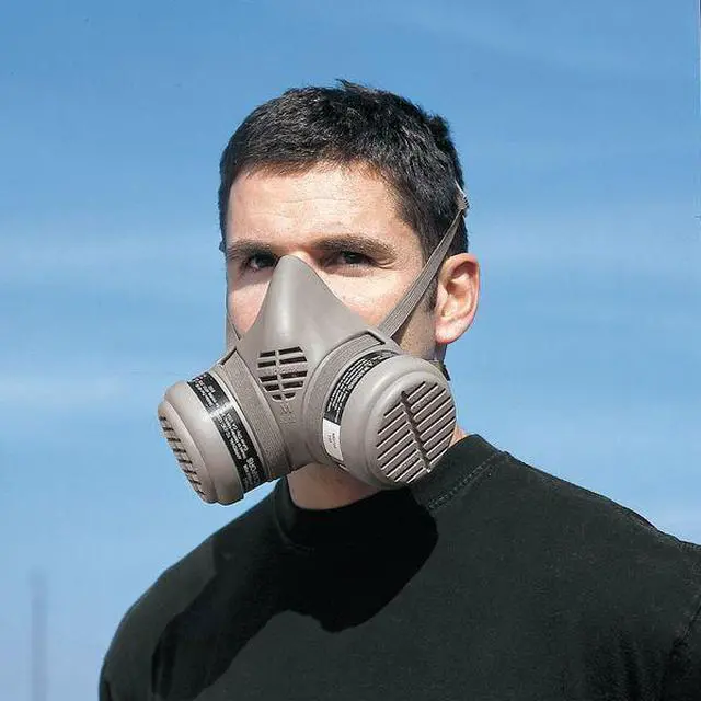 Alt view image 5 of 5 - MOLDEX 8111N Half Mask Respirator Kit, 4 Cartridges Included, 8000 Sereies,