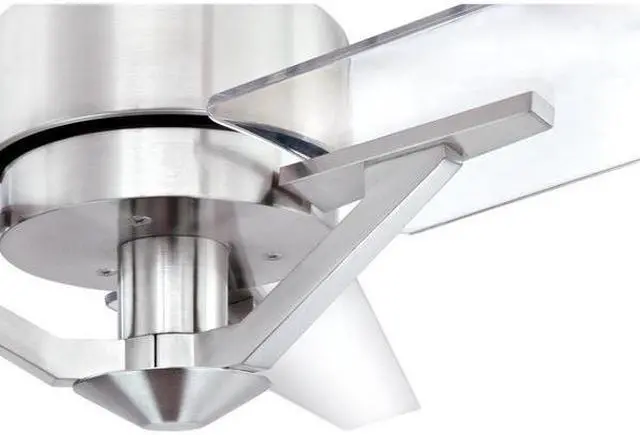 Alt view image 11 of 13 - Westinghouse Lighting 7225500 Julien, Modern Industrial Ceiling Fan with Remote Control, 54 Inch, Brushed Nickel Finish