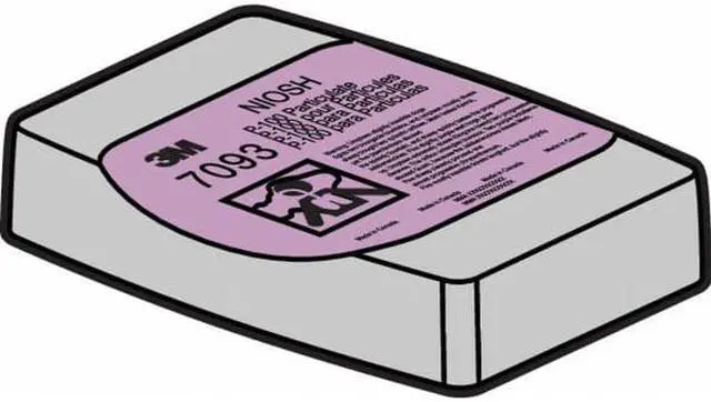 Alt view image 3 of 4 - 3M 7093 Particulate Filter P100