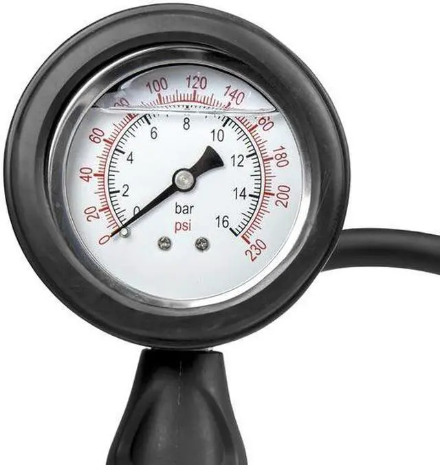 Alt view image 5 of 6 - Analog Tire Inflator With Oil-Filled Pressure Gauge