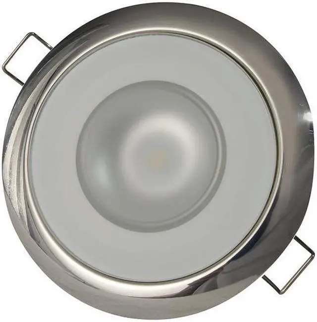 Alt view image 6 of 11 - Lumitec Mirage - Flush Mount Down Light - Glass Finish/Polished SS B... [113113]