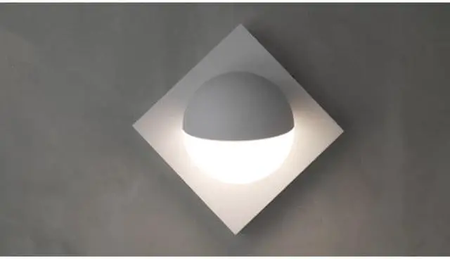 Alt view image 4 of 4 - ET2 E41326-WT Alumilux Sconce 1-Light 4.25" Wide White Wall Sconce