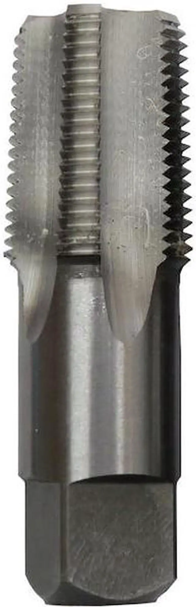 Alt view image 7 of 11 - 6 Piece High Speed Steel NPT Pipe Tap Set, 1/8", 1/4", 3/8", 1/2", 3/4" and 1" in Wooden Case, DWTHS1/8-1SET