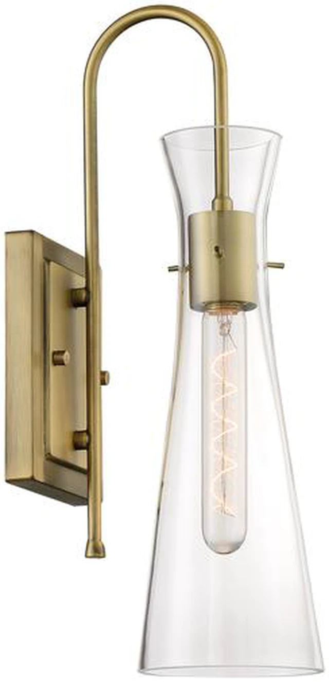 Alt view image 4 of 4 - NUVO 60/6857 Fixture, Indr Sconce, 1-Lght, Incandescent, 60W, 120V, T9, Medium
