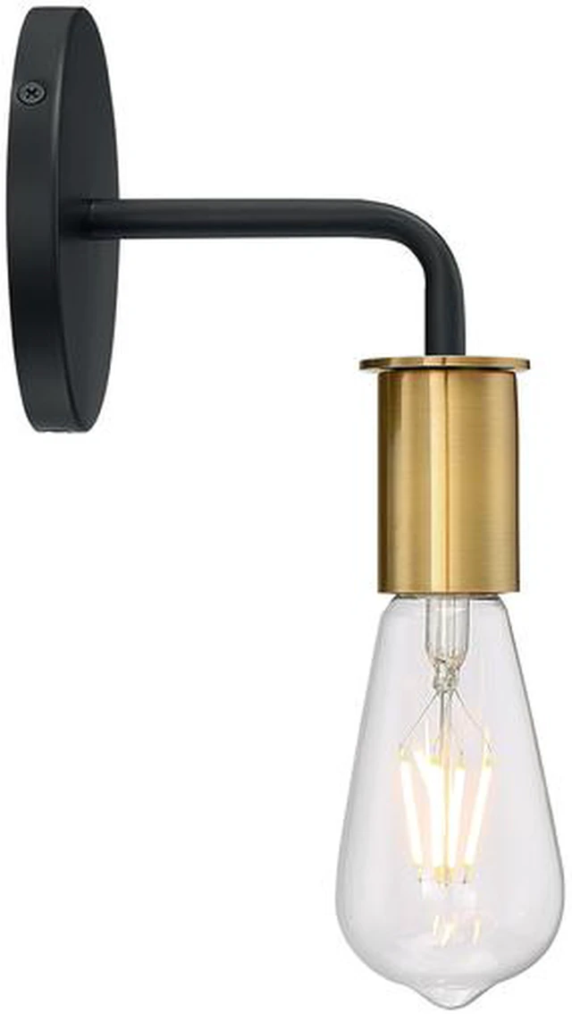 Alt view image 4 of 4 - NUVO 60/7341 Fixture, Indr Sconce, 1-Light, Incandescent, 100W, 120V, A19, Med
