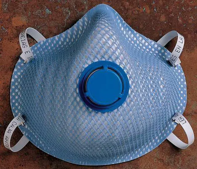 Alt view image 2 of 3 - MOLDEX 2500N95 Disposable Respirator, N95, Nuisance Acid Gas, Molded, Dual,