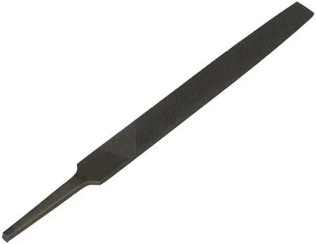 Alt view image 7 of 8 - Drill America DIC03981 American Pattern Second Cut DIC Series Qualtech Carbon Steel Flat File, 16" Length