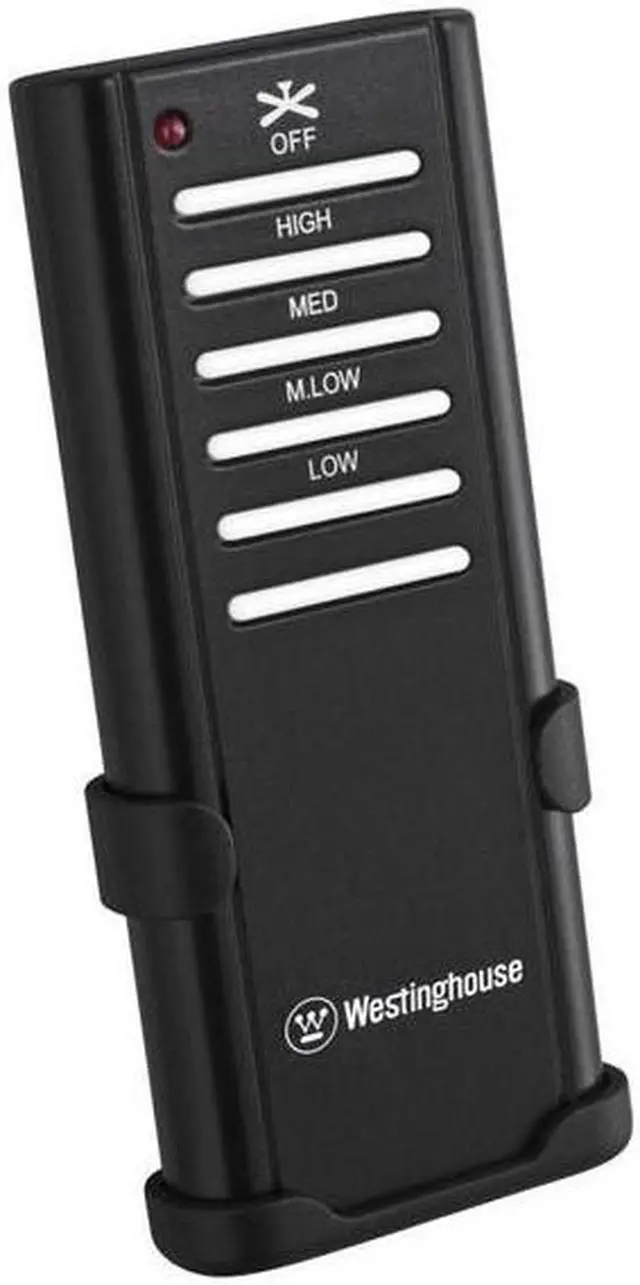 Alt view image 12 of 13 - Westinghouse Lighting 7225500 Julien, Modern Industrial Ceiling Fan with Remote Control, 54 Inch, Brushed Nickel Finish