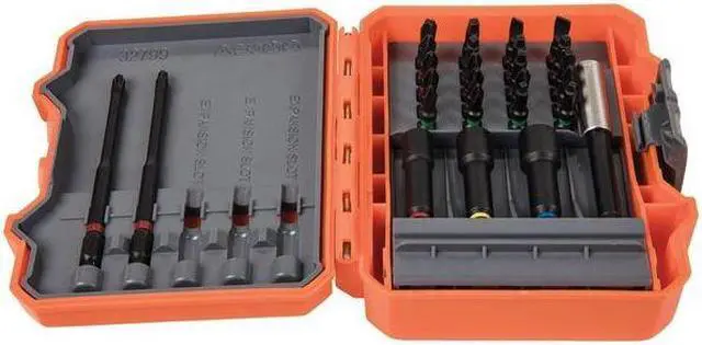 Alt view image 6 of 8 - Klein Tools Pro Impact Power Bit Set 26 Pcs. - 32799