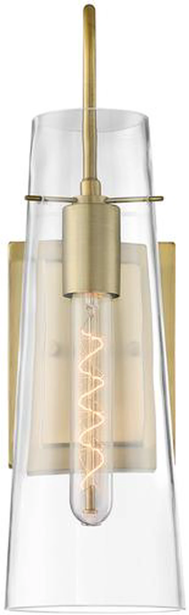 Alt view image 3 of 4 - NUVO 60/6859 Fixture, Indr Sconce, 1-Lght, Incandescent, 60W, 120V, A19, Medium