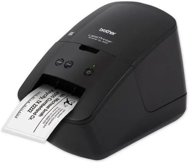 Alt view image 5 of 13 - Brother QL-600 Direct Thermal Printer Monochrome Desktop Label Print QL600