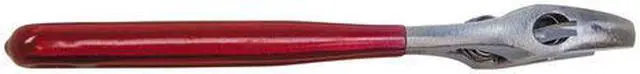 Alt view image 5 of 9 - Klein Tools Adj. Wrench, 4", 1/2" Cap., Chrome Full Polish Chrome  Steel  D506-4