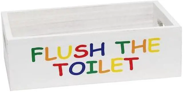 Alt view image 13 of 20 - Elegant Designs Three Piece Decorative Wood Bathroom Set, Large, Kids  (1 Towel Holder, 1 Frame, 1 Toilet Paper Holder)