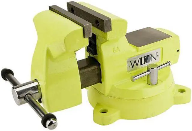 Alt view image 11 of 14 - 63187 1550, High-Visibility Safety Vise, 5 in. Jaw Width, 5-1/4 in. Jaw Opening