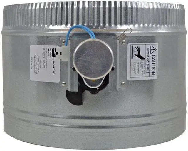 Alt view image 7 of 7 - Suncourt ZC212 ZoneMaster 12 In Adjustable Angle Normally Closed Airflow Damper