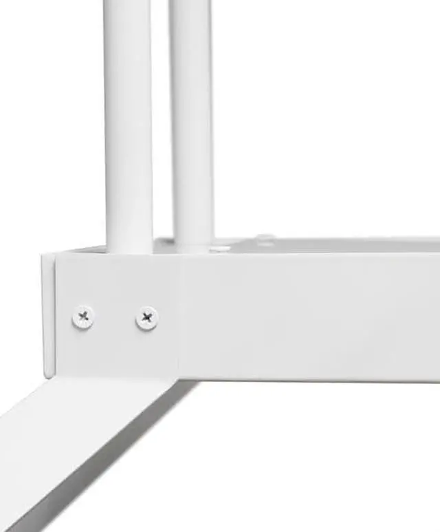 Alt view image 8 of 16 - Elegant Designs 2 Light LED Overhead Wine Rack, White