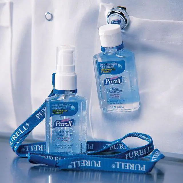 Alt view image 5 of 6 - PURELL 9608-24 Gear Retractable Clip For 2oz Hand Sanitizer Bottles, PK24