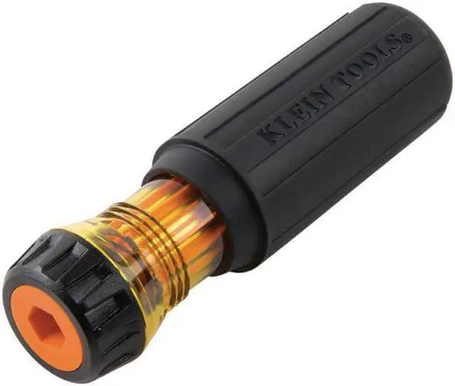 Alt view image 2 of 7 - KLEIN TOOLS 32293 Flip-Blade Insulated Screwdriver, 2-in1, Ph Bit No 2, Sl Bit