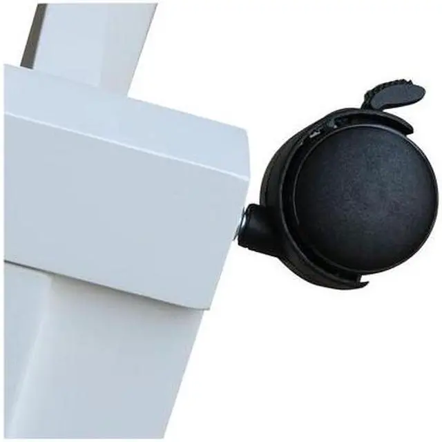 Alt view image 6 of 7 - INTERNATIONAL CONCEPTS WC08-185 Microwave Cart, White