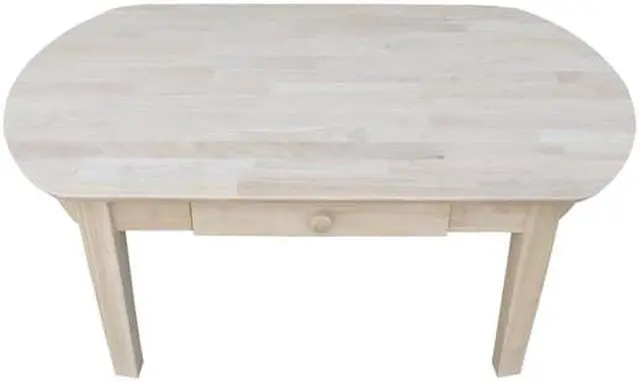 Alt view image 6 of 11 - International Concepts OT-5C Phillips Oval Coffee Table